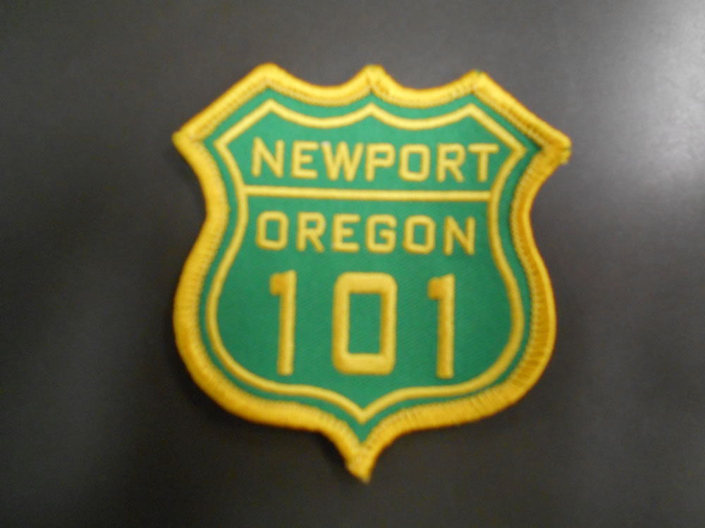 Newport Oregon Highway 101 Ironon Patch Friends of Yaquina Lighthouses